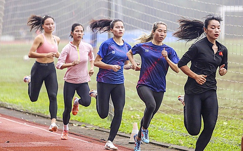 Những bóng hồng tiềm năng của điền kinh Việt Nam