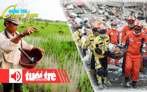 Điểm tin 18h: Nông dân lại gặp khó với giá phân bón; Nghẹt thở cứu người ở Myanmar