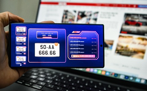 Thêm biển số xe máy ngũ quý của TP.HCM vừa được trả giá hơn 2 tỉ đồng