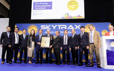 Nhà ga hành khách T2 Đà Nẵng duy trì xếp hạng 5 sao Skytrax