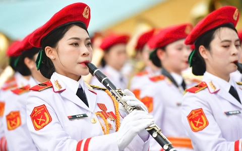 Tổng hợp luyện chuẩn bị cho diễu binh, diễu hành đại lễ 30-4