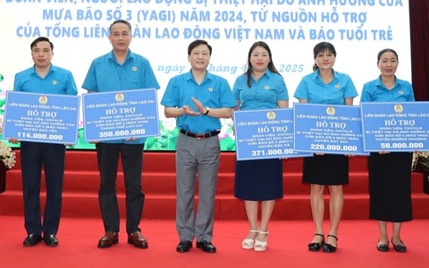 Tháng Công nhân: Công đoàn và báo Tuổi Trẻ 'thắp' hy vọng cho người lao động khó khăn