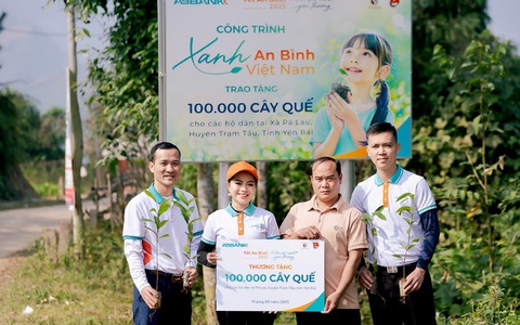 Gây quỹ 100.000 cây quế tặng bà con tỉnh Yên Bái