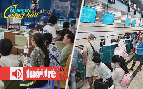 Điểm tin 18h: Xếp hàng bán vàng khi giá đạt đỉnh; Hàng không hút khách quốc tế dịp 30-4