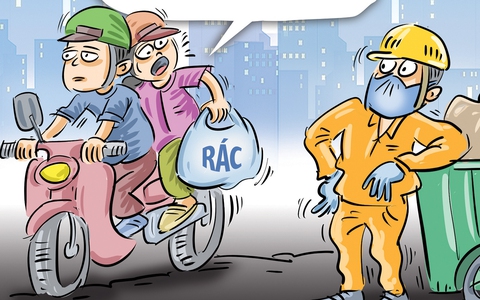Vì sao tui đi đổ rác ở phường khác?