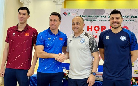 Tuyển futsal Việt Nam chạm trán đội hạng 7 thế giới