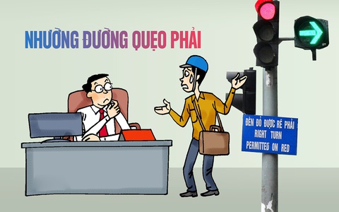 Sếp hãy tin em, tất cả là do chuyện... rẽ phải!