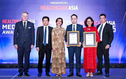 Vinmec được vinh danh tại Healthcare Asia Awards
