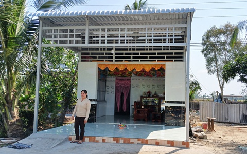 Cấp huyện Cà Mau ‘tâm tư’ nhưng vẫn hoàn thành tốt chương trình xóa nhà tạm