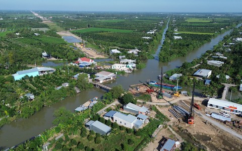 Cao tốc Cao Lãnh - An Hữu kết nối hai tỉnh Tiền Giang, Đồng Tháp khi nào xong?