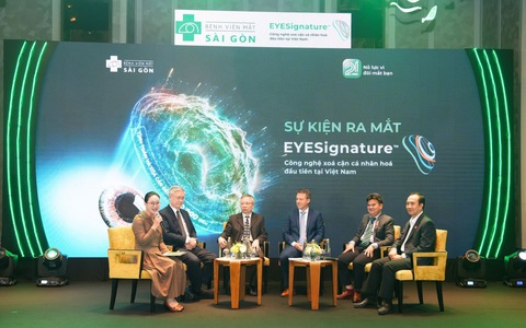 Bệnh viện Mắt Sài Gòn ra mắt công nghệ xóa cận cá nhân hóa