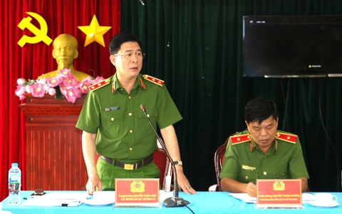 Cục trưởng Cục C07: Không để xảy ra cháy nổ, dù là nhỏ nhất tại nơi diễn ra các sự kiện đại lễ 30-4
