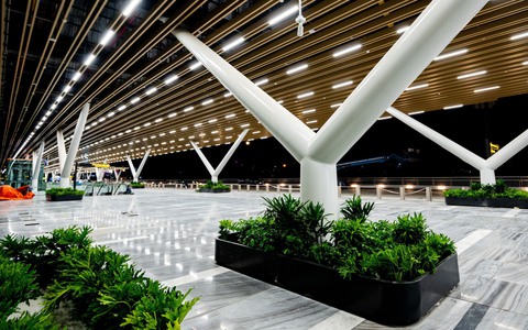 Hình ảnh nhà ga T3 Tân Sơn Nhất sắp hoàn thành, nhiều nơi đã khang trang, sáng bóng
