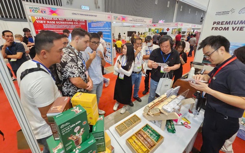 Hơn 300 nhà mua hàng trong nước và quốc tế ở triển lãm lương thực, thực phẩm TP.HCM