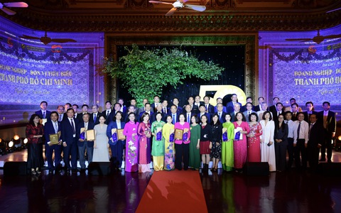 Vinh danh 50 thương hiệu kiến tạo bản sắc TP.HCM