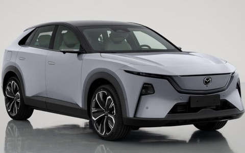 Mazda CX-6e lộ loạt ảnh và thông số chính thức như Mazda CX-5 chạy điện