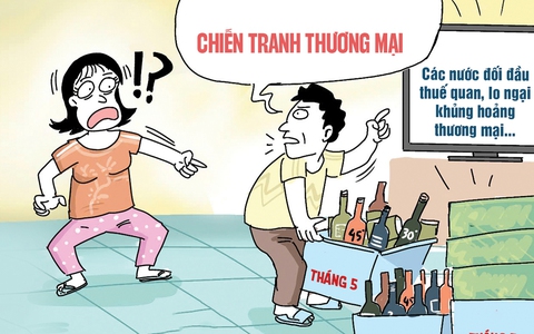 Chiến tranh thương mại làm rúng động gia đình nhỏ