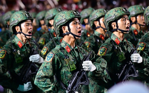 Tổng hợp luyện diễu binh, diễu hành, bộ trưởng Bộ Quốc phòng và Công an trực tiếp chỉ đạo
