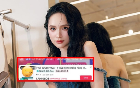 Hoa hậu Hương Giang bị tố thổi phồng giá trên livestream