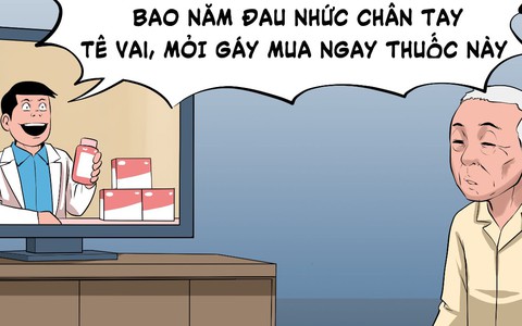 'Thuốc giả' trị mỏi gối nhưng không chữa được... đau tay