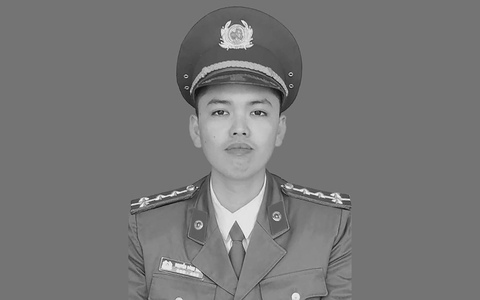 Nhiều ý kiến trên mạng xã hội tiếc thương thượng úy Nguyễn Đăng Khải