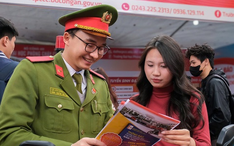 Bộ Công an xét tuyển thí sinh có IELTS từ 5.5, thêm 8 tổ hợp mới