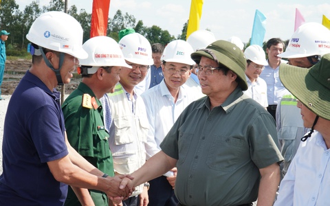 Cà Mau thiếu khoảng 1.000 tỉ giải phóng mặt bằng cao tốc đi Đất Mũi, Thủ tướng chỉ đạo tháo gỡ
