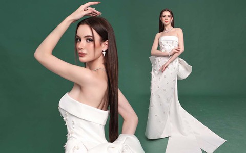 Nhan sắc như búp bê của Miss Grand Canada 2025