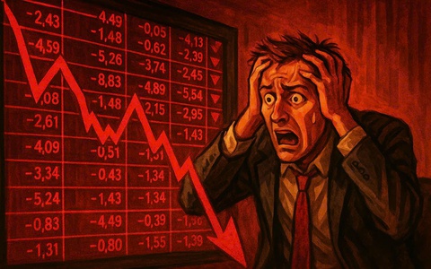 Choáng váng thấy chứng khoán có lúc 'rơi' gần 70 điểm