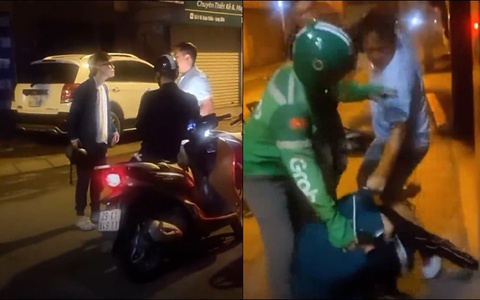 Thanh niên đầu cắt moi hổ báo bị ông chú dạy cho no đòn