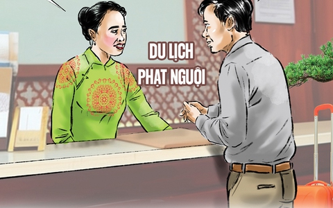 Chuyến du lịch kết hợp... phạt nguội
