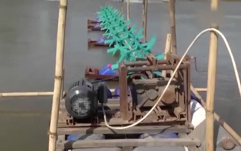 Cuộc thi clip ‘50 năm - Tỏa sáng miền Nam’: Sáng kiến mô hình tiết kiệm điện trong nuôi tôm