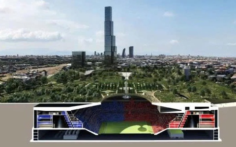 AC Milan và Inter Milan lên kế hoạch xây chung SVĐ dưới lòng đất