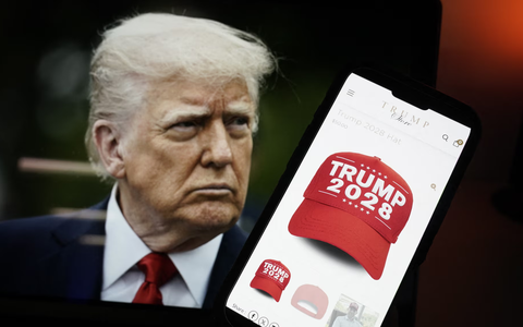 Ông Trump mở bán các sản phẩm ‘Trump 2028’