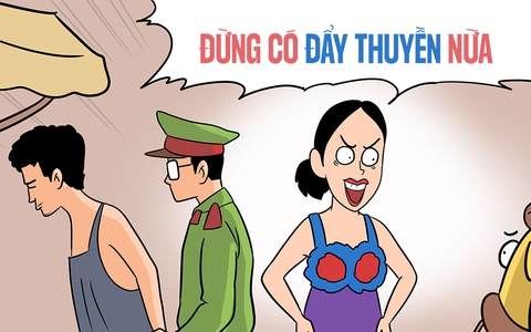 Một vụ 'đẩy thuyền' đi vào lòng đất