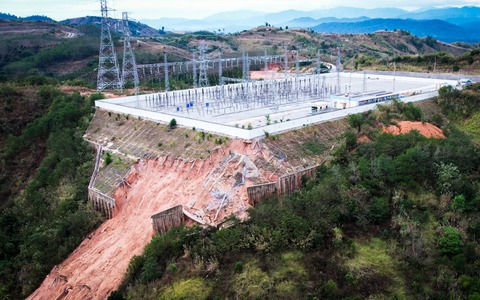 Kon Tum công bố tình huống khẩn cấp sạt lở Trạm cắt 220kV Bờ Y