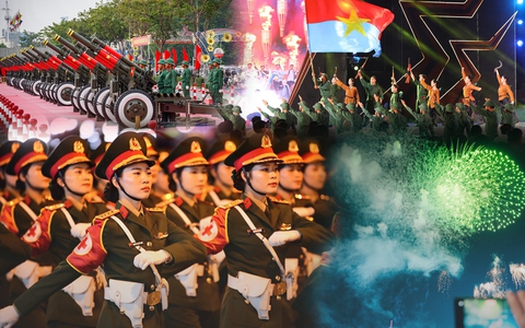 Mới nhất, lịch các sự kiện mừng 30-4: Diễu binh, pháo hoa, 3D Mapping, trình diễn drone