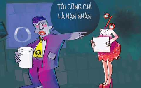 KOL cũng chỉ là nạn nhân thôi