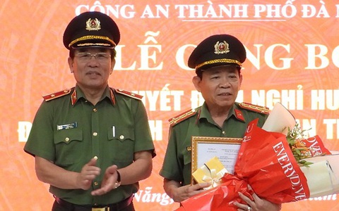 Thêm 1 lãnh đạo Công an Đà Nẵng nghỉ công tác chờ hưởng chế độ hưu