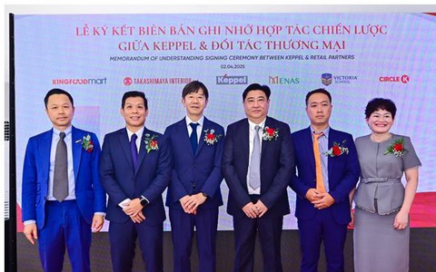Keppel bắt tay cùng các thương hiệu hàng đầu