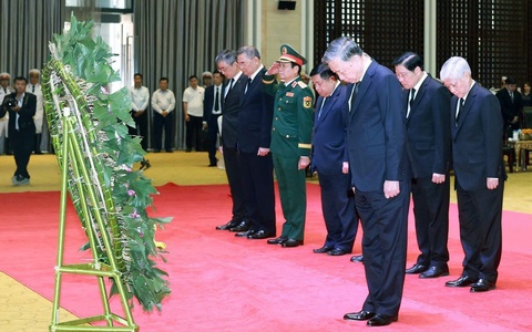 Việt Nam để quốc tang nguyên Chủ tịch Đảng, Chủ tịch nước Lào Khamtay Siphandone trong 2 ngày