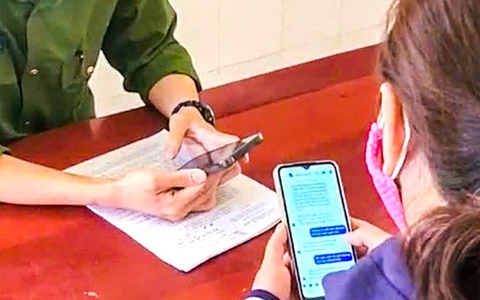 Công an giúp người phụ nữ tránh vụ lừa đảo khi nảy sinh tình cảm với người đàn ông lạ trên mạng