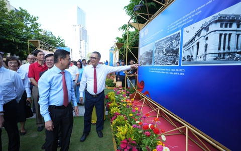 Triển lãm ảnh hành trình phát triển của ngành ngân hàng TP.HCM