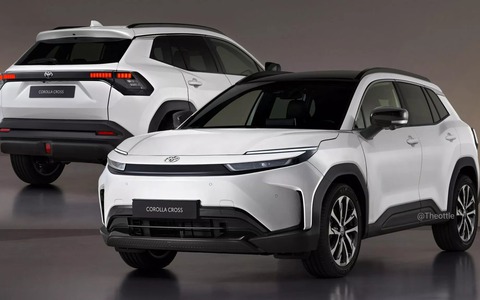 Dự đoán thiết kế Toyota Corolla Cross mới: Nhìn như xe điện, vẫn chạy động cơ đốt trong