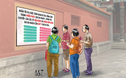 Di tích lịch sử chỉ cho khen, không cho chê