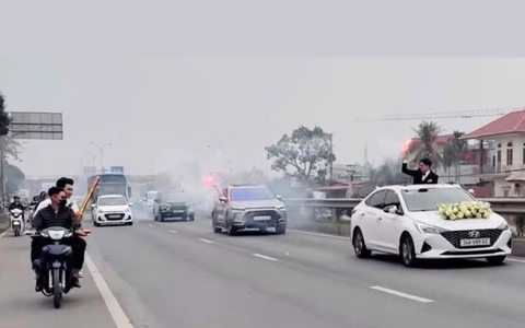 Vụ đoàn xe đám cưới trên quốc lộ 5: Xử lý người vi phạm an toàn giao thông