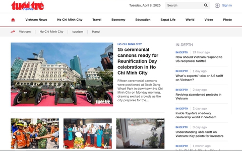 Tuoi Tre News sắp nâng cấp lên giao diện mới