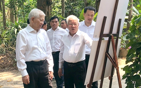 Đồng Nai tổ chức lễ đặt tượng cố Tổng Bí thư Lê Duẩn tại Khu di tích Trung ương Cục miền Nam