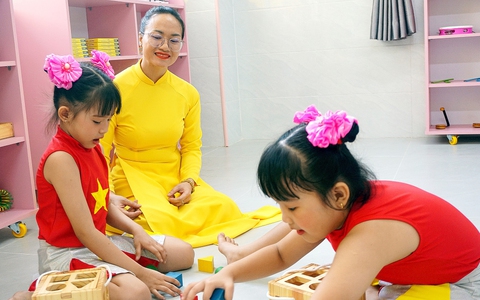 TP.HCM thêm một trường mầm non khánh thành chào mừng 50 năm thống nhất đất nước