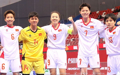 Tuyển futsal nữ Việt Nam: Tự tin đối mặt với Nhật Bản
